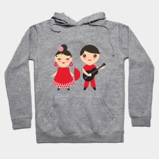 Spanish Flamenco Dancer (3) Hoodie